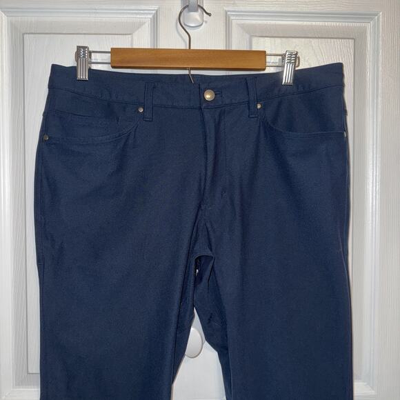 Lululemon Men’s ABC Slim *Warpstreme 32" True Navy Size 32 - Picture 3 of 10